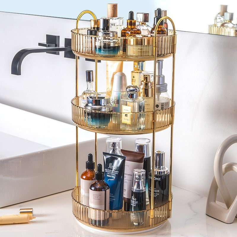 Multi-layer Rotating Desktop Organizer - Improve your workstation
