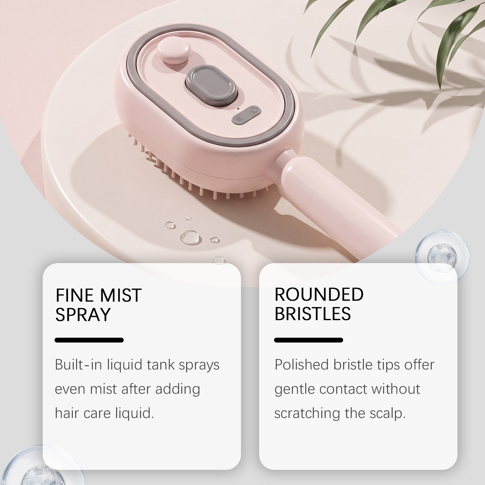 Smart Spraying Hair Comb - Improve your styling!