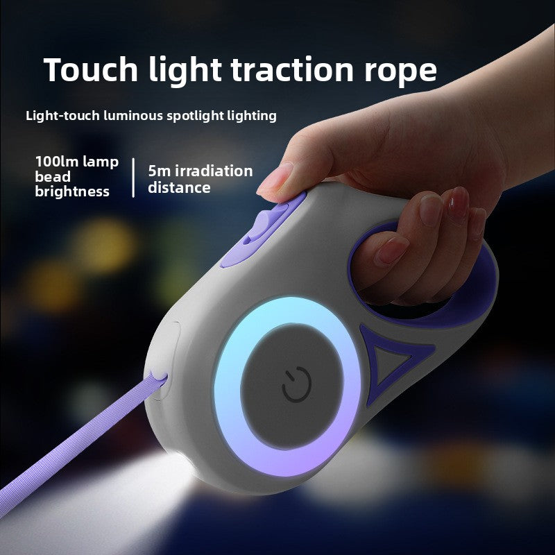 Smart Dog Leash with flashlight - Improve walking with your dog!