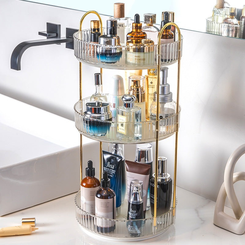 Multi-layer Rotating Desktop Organizer - Improve your workstation