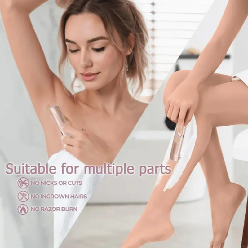 Dual Head Electric body shaver