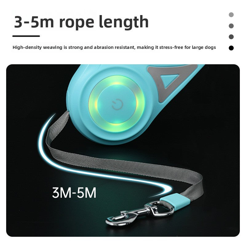 Smart Dog Leash with flashlight - Improve walking with your dog!