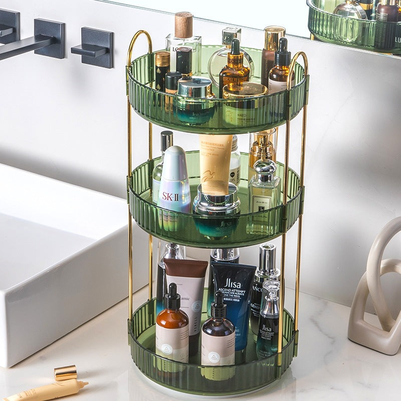 Multi-layer Rotating Desktop Organizer - Improve your workstation