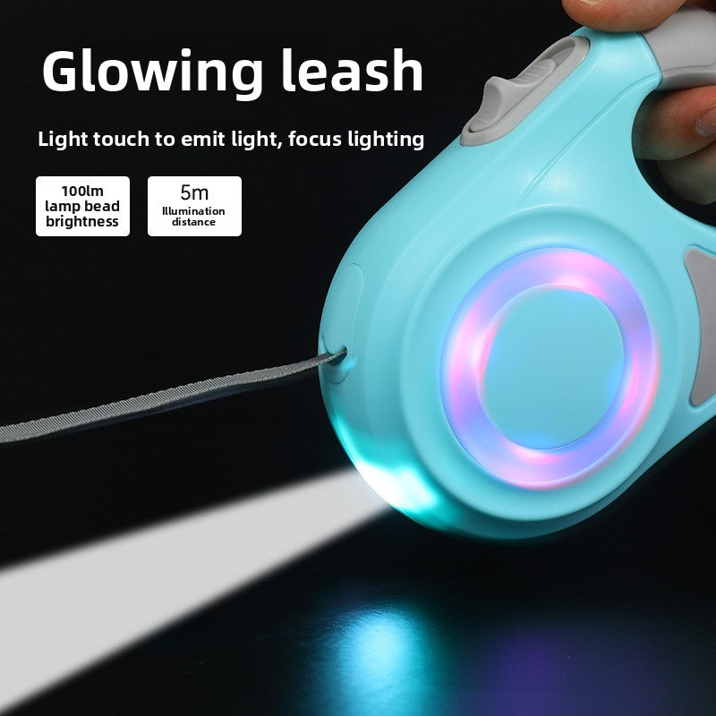 Smart Dog Leash with flashlight - Improve walking with your dog!