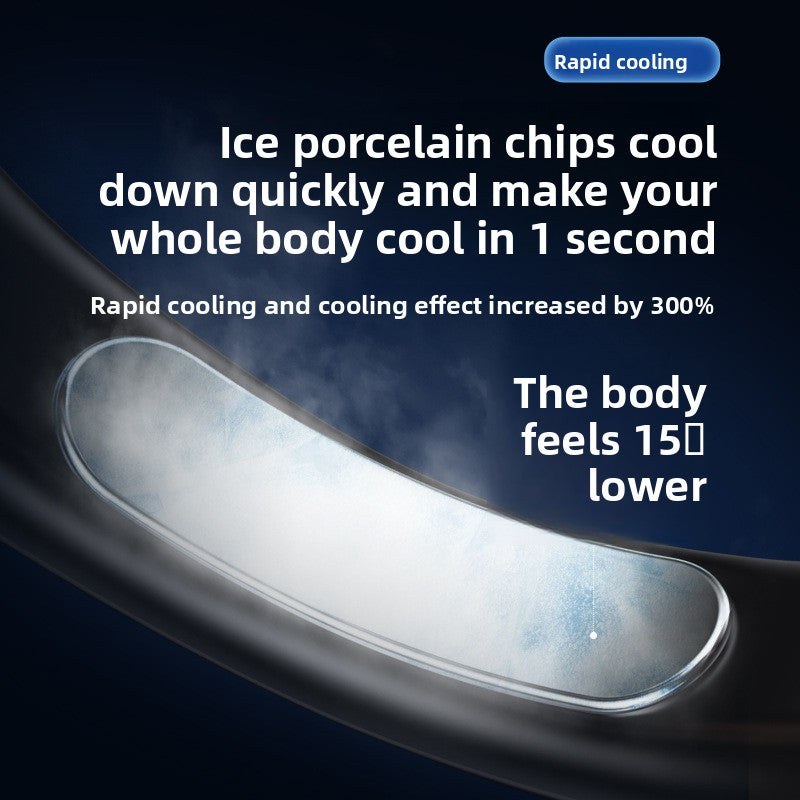 USB Rechargeable Neck Fan  - Ment to Improve yourself during hot times