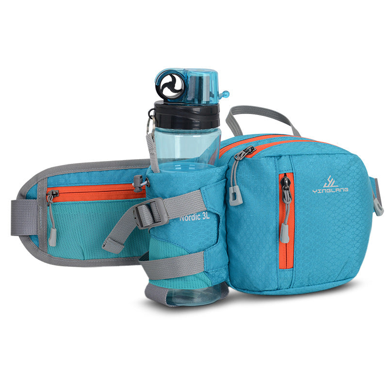 Multipurpose sport fanny pack, with drink holder!