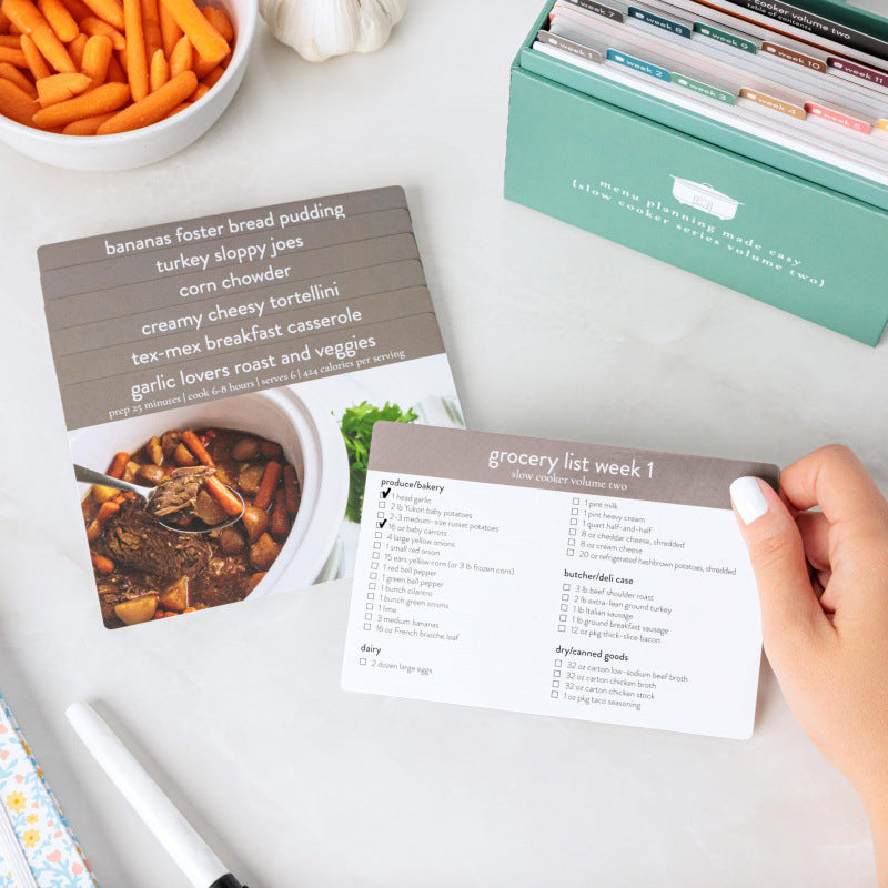 Meal organizer with dietary tools!