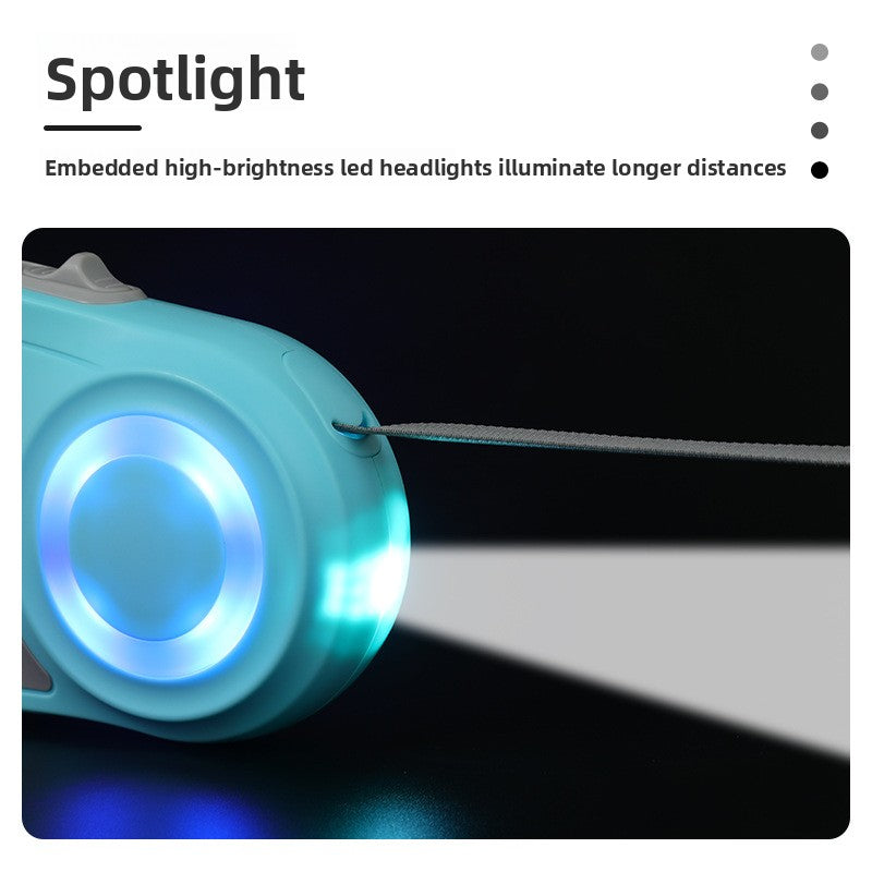 Smart Dog Leash with flashlight - Improve walking with your dog!